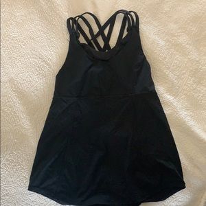 Lululemon tank with built in sports bra.